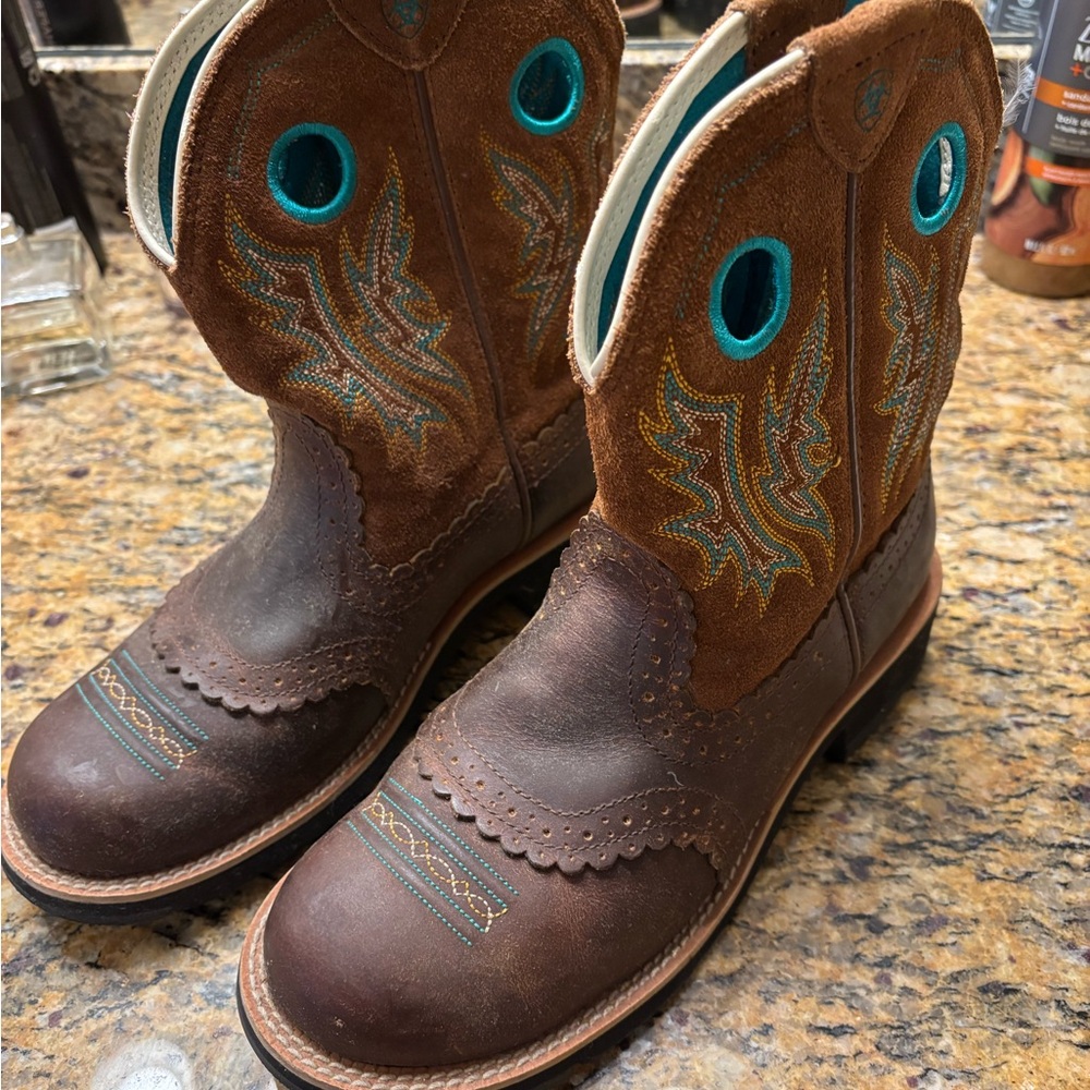 Vintage Arita women’s short cowgirl boot! Great condition! - Picture 5 of 10